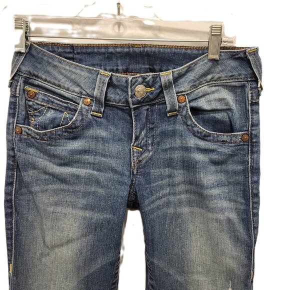 True Religion Size 28 Jeans Straight leg - Picture 3 of 11